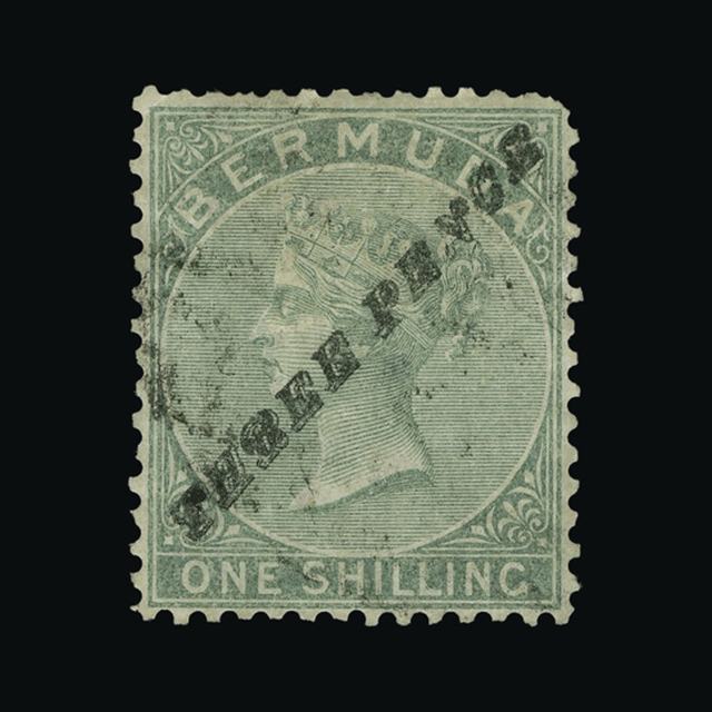 Lot 3328 - Bermuda 1874 - UPA UPA Auction UPA 93 Lot 3328 - Bermuda 1874 - UPA UPA Auction UPA 93