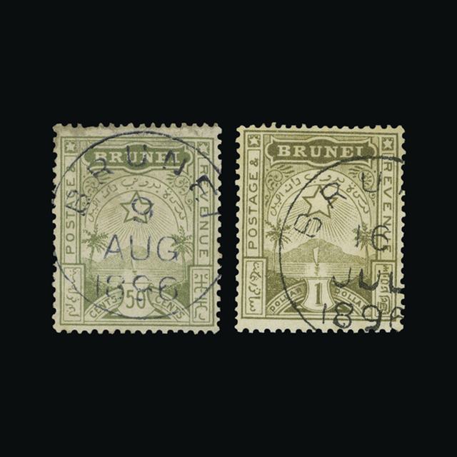 Lot 5090 - brunei 1895 - UPA UPA Auction UPA 93 Lot 5090 - brunei 1895 - UPA UPA Auction UPA 93