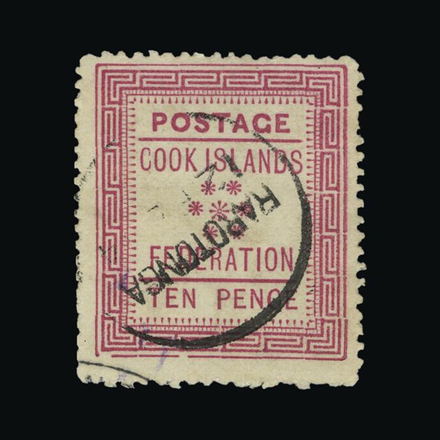 Lot 7497 - cook islands 1892 - UPA UPA Auction UPA 93 Lot 7497 - cook islands 1892 - UPA UPA Auction UPA 93