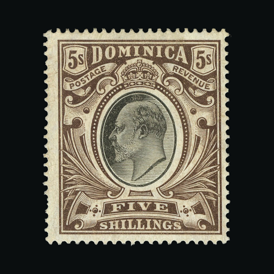 Lot 8551 - dominica 1907-08 -  UPA UPA Auction UPA 93