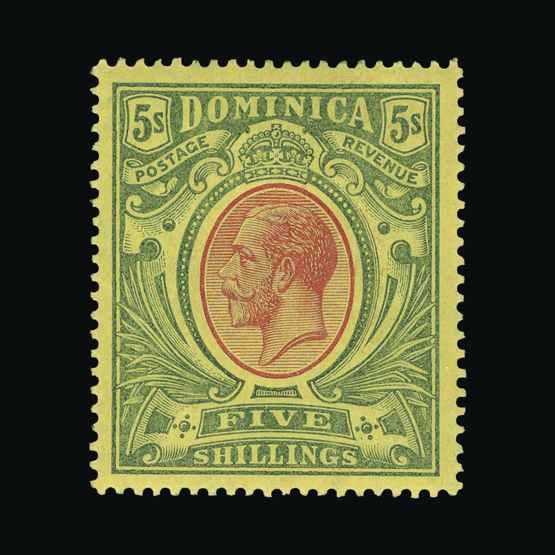 Lot 8553 - dominica 1908-20 -  UPA UPA Auction UPA 93