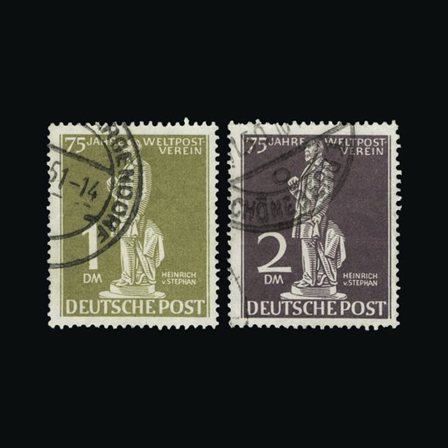 Lot 10465 - germany - west berlin 1949 - UPA UPA Auction UPA 94 Lot 10465 - germany - west berlin 1949 - UPA UPA Auction UPA 94