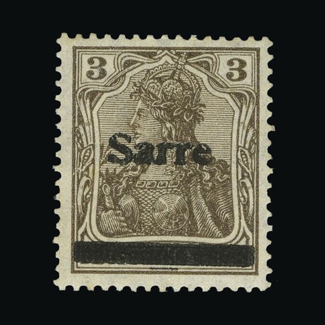 Lot 10592 - germany - saar 1920 - UPA UPA Auction UPA 94 Lot 10592 - germany - saar 1920 - UPA UPA Auction UPA 94