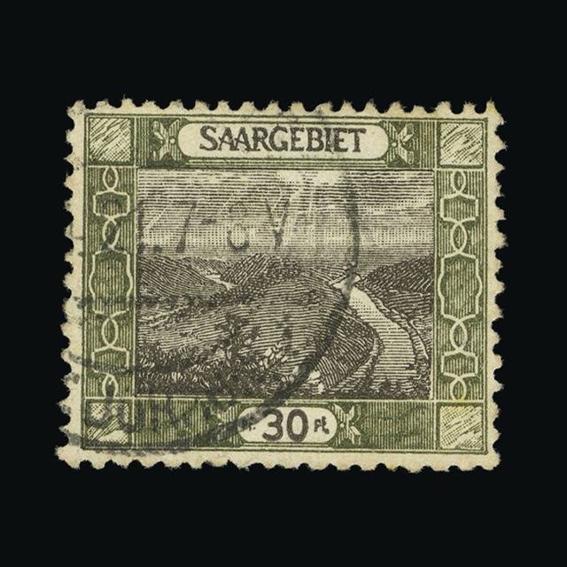 Lot 10603 - germany - saar 1921 - UPA UPA Auction UPA 94 Lot 10603 - germany - saar 1921 - UPA UPA Auction UPA 94
