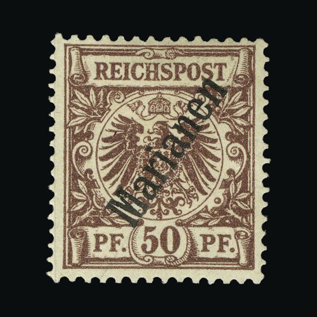 Lot 10673 - Germany - Colonies - Mariana Islands 1899 - UPA UPA Auction UPA 94 Lot 10673 - Germany - Colonies - Mariana Islands 1899 - UPA UPA Auction UPA 94