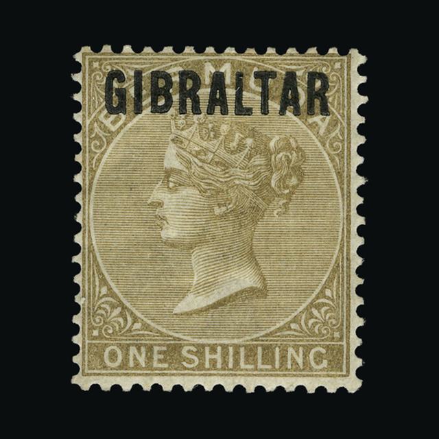 Lot 10753 - Gibraltar 1886 - UPA UPA Auction UPA 94 Lot 10753 - Gibraltar 1886 - UPA UPA Auction UPA 94