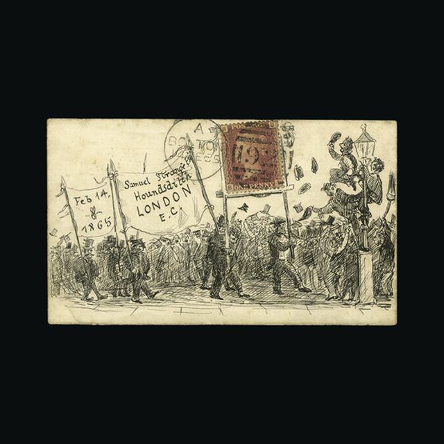 Lot 11841 - Great Britain - QV (Caricatures) 1864 -  UPA UPA Auction UPA 94