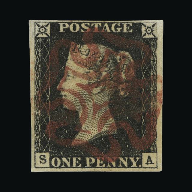 Lot 11854 - Great Britain - QV (line engraved) 1840 - UPA UPA Auction UPA 94 Lot 11854 - Great Britain - QV (line engraved) 1840 - UPA UPA Auction UPA 94