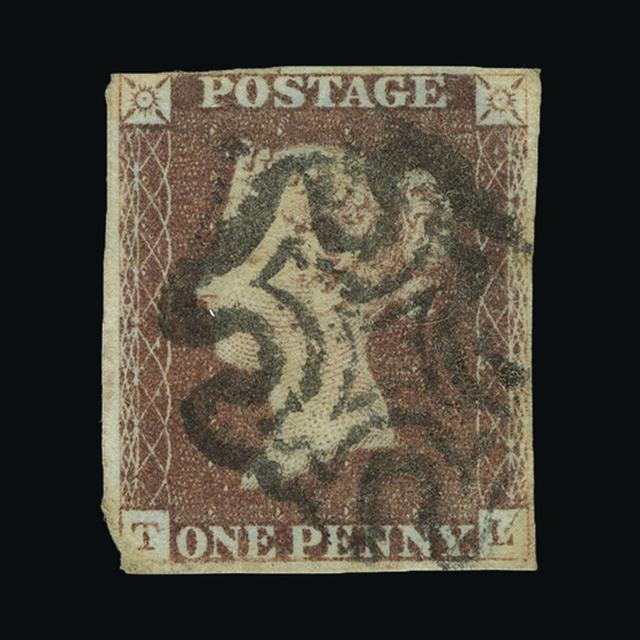 Lot 12481 - Great Britain - QV (line engraved) - Imperforate 1d Red Plated 1841 - UPA UPA Auction UPA 94 Lot 12481 - Great Britain - QV (line engraved) - Imperforate 1d Red Plated 1841 - UPA UPA Auction UPA 94