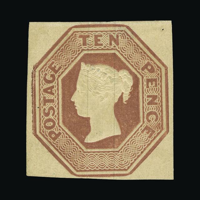Lot 12504 - Great Britain - QV (embossed) 1847 - UPA UPA Auction UPA 94 Lot 12504 - Great Britain - QV (embossed) 1847 - UPA UPA Auction UPA 94
