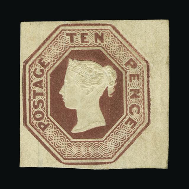 Lot 12506 - Great Britain - QV (embossed) 1847 - UPA UPA Auction UPA 94 Lot 12506 - Great Britain - QV (embossed) 1847 - UPA UPA Auction UPA 94