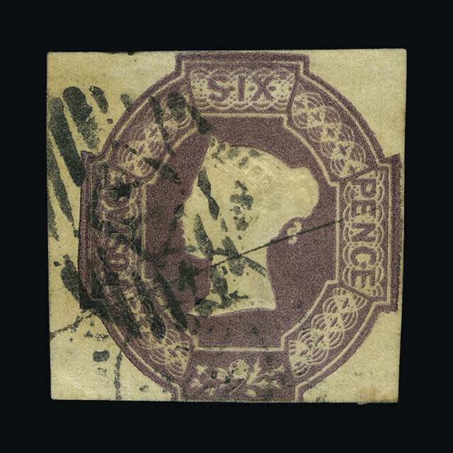 Lot 12508 - Great Britain - QV (embossed) 1847 - UPA UPA Auction UPA 94 Lot 12508 - Great Britain - QV (embossed) 1847 - UPA UPA Auction UPA 94