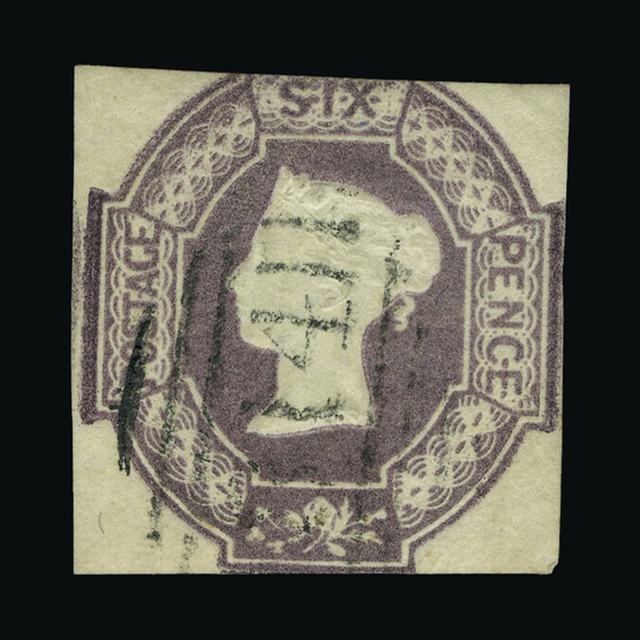 Lot 12509 - Great Britain - QV (embossed) 1847 - UPA UPA Auction UPA 94 Lot 12509 - Great Britain - QV (embossed) 1847 - UPA UPA Auction UPA 94