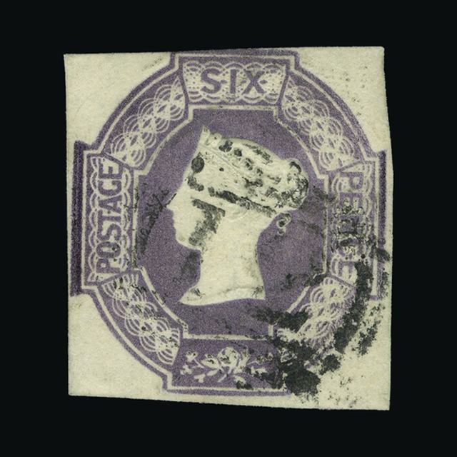 Lot 12510 - Great Britain - QV (embossed) 1847 - UPA UPA Auction UPA 94 Lot 12510 - Great Britain - QV (embossed) 1847 - UPA UPA Auction UPA 94