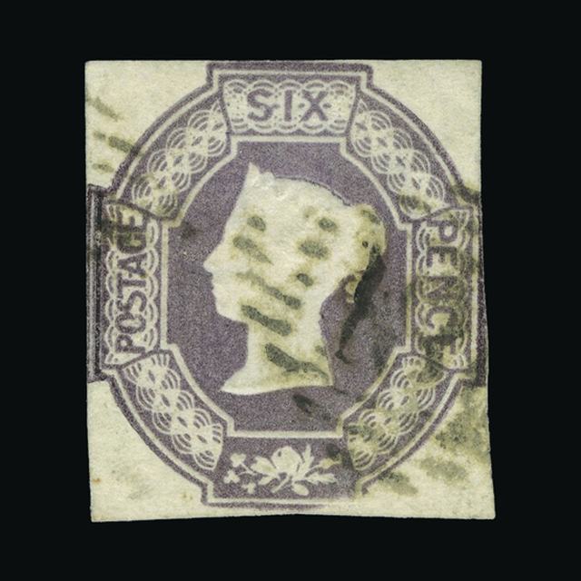 Lot 12513 - Great Britain - QV (embossed) 1847 - UPA UPA Auction UPA 94 Lot 12513 - Great Britain - QV (embossed) 1847 - UPA UPA Auction UPA 94