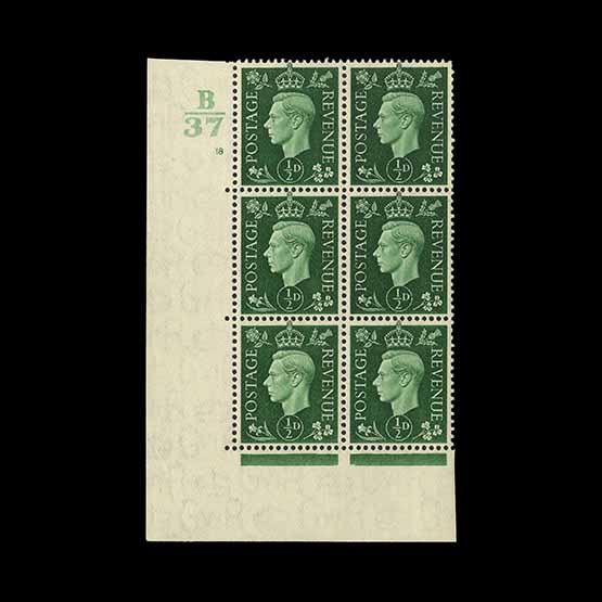 Lot 13580 - Great Britain - KGVI 1937 -  UPA UPA Auction UPA 94