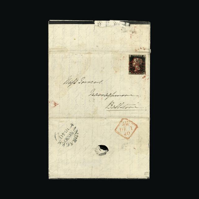 Lot 13788 - Great Britain - Covers - QV 1840 - UPA UPA Auction UPA 94 Lot 13788 - Great Britain - Covers - QV 1840 - UPA UPA Auction UPA 94
