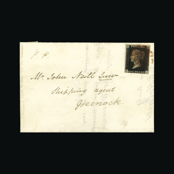 Lot 13799 - Great Britain - Covers - QV 1840 - UPA UPA Auction UPA 94 Lot 13799 - Great Britain - Covers - QV 1840 - UPA UPA Auction UPA 94
