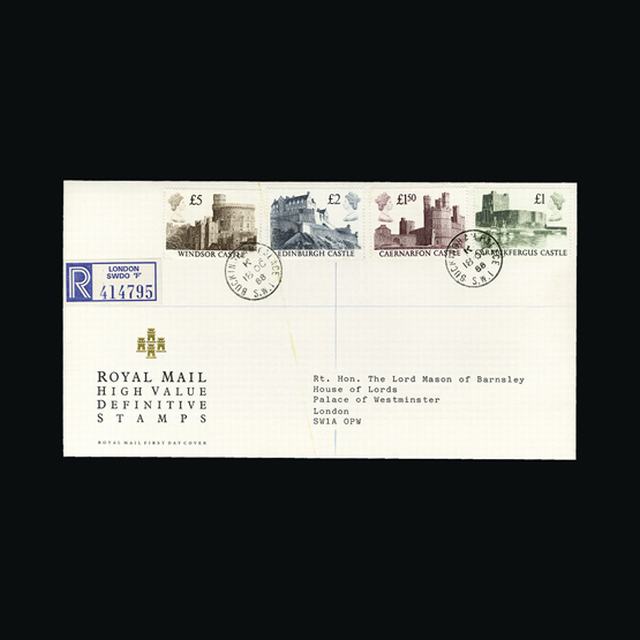 Lot 14830 - Great Britain - FDCs - Buckingham Palace 1988 - UPA UPA Auction UPA 94 Lot 14830 - Great Britain - FDCs - Buckingham Palace 1988 - UPA UPA Auction UPA 94