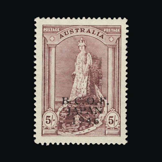 Lot 1519 - Australia - BCOF 1946-47 - UPA UPA Auction UPA 94 Lot 1519 - Australia - BCOF 1946-47 - UPA UPA Auction UPA 94