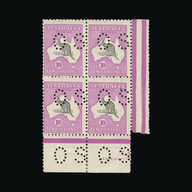 Lot 1552 - australia - officials 1915-28 - UPA UPA Auction UPA 94 Lot 1552 - australia - officials 1915-28 - UPA UPA Auction UPA 94
