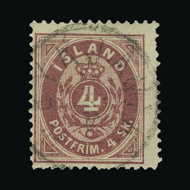 Lot 16467 - Iceland 1873 -  UPA UPA Auction UPA 94