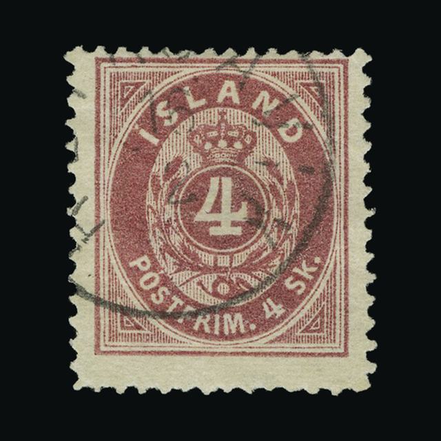 Lot 16468 - Iceland 1873 -  UPA UPA Auction UPA 94