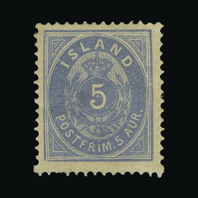 Lot 16483 - Iceland 1876-95 -  UPA UPA Auction UPA 94