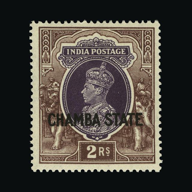 Lot 16900 - India - States - Chamba 1938 - UPA UPA Auction UPA 94 Lot 16900 - India - States - Chamba 1938 - UPA UPA Auction UPA 94