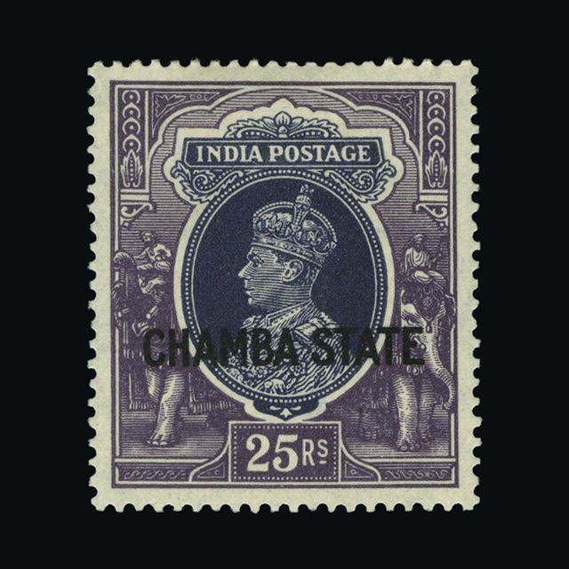 Lot 16913 - India - States - Chamba 1938 - UPA UPA Auction UPA 94 Lot 16913 - India - States - Chamba 1938 - UPA UPA Auction UPA 94
