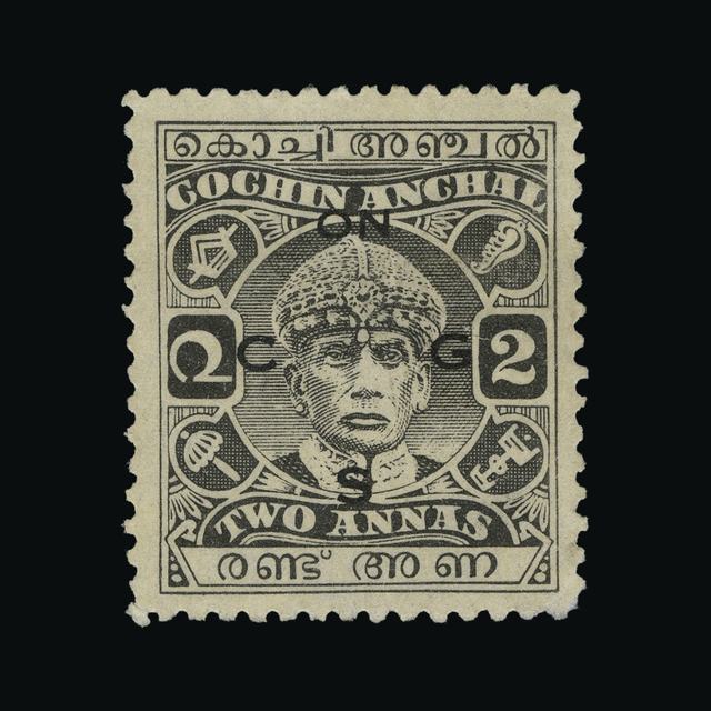 Lot 16964 - India - States - Cochin 1942 - UPA UPA Auction UPA 94 Lot 16964 - India - States - Cochin 1942 - UPA UPA Auction UPA 94