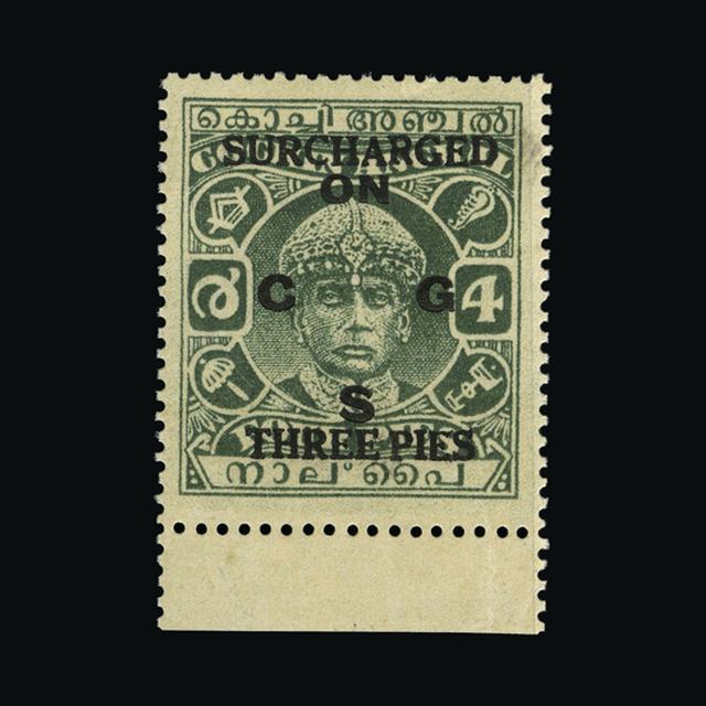 Lot 16969 - India - States - Cochin 1942 - UPA UPA Auction UPA 94 Lot 16969 - India - States - Cochin 1942 - UPA UPA Auction UPA 94