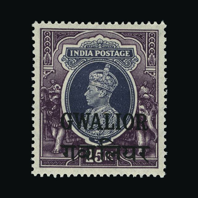 Lot 17030 - India - States - Gwalior 1938-48 - UPA UPA Auction UPA 94 Lot 17030 - India - States - Gwalior 1938-48 - UPA UPA Auction UPA 94