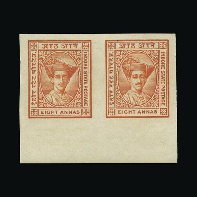 Lot 17054 - India - States - Indore 1936-37 - UPA UPA Auction UPA 94 Lot 17054 - India - States - Indore 1936-37 - UPA UPA Auction UPA 94