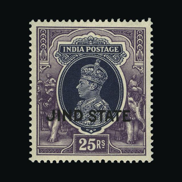 Lot 17105 - India - States - Jind 1937-38 - UPA UPA Auction UPA 94 Lot 17105 - India - States - Jind 1937-38 - UPA UPA Auction UPA 94