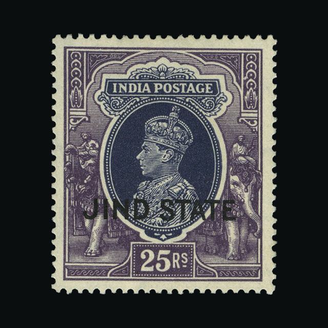 Lot 17107 - India - States - Jind 1937-38 - UPA UPA Auction UPA 94 Lot 17107 - India - States - Jind 1937-38 - UPA UPA Auction UPA 94