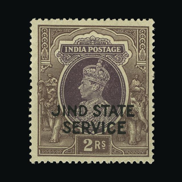 Lot 17110 - India - States - Jind 1937-40 - UPA UPA Auction UPA 94 Lot 17110 - India - States - Jind 1937-40 - UPA UPA Auction UPA 94