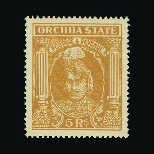 Lot 17168 - India - States - Orchha 1939-42 - UPA UPA Auction UPA 94 Lot 17168 - India - States - Orchha 1939-42 - UPA UPA Auction UPA 94