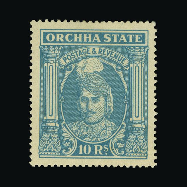 Lot 17169 - India - States - Orchha 1939-42 - UPA UPA Auction UPA 94 Lot 17169 - India - States - Orchha 1939-42 - UPA UPA Auction UPA 94
