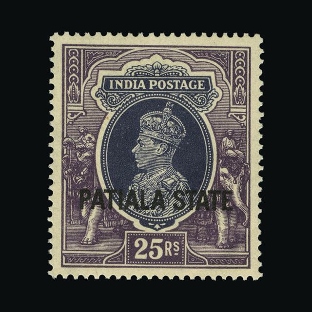 Lot 17178 - India - States - Patiala 1937-38 - UPA UPA Auction UPA 94 Lot 17178 - India - States - Patiala 1937-38 - UPA UPA Auction UPA 94