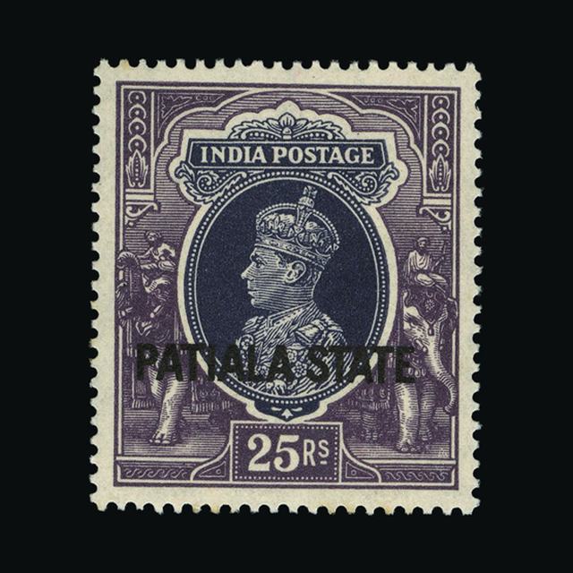 Lot 17180 - India - States - Patiala 1937-38 - UPA UPA Auction UPA 94 Lot 17180 - India - States - Patiala 1937-38 - UPA UPA Auction UPA 94