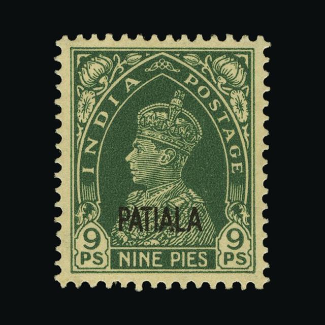 Lot 17194 - India - States - Patiala 1941-46 - UPA UPA Auction UPA 94 Lot 17194 - India - States - Patiala 1941-46 - UPA UPA Auction UPA 94