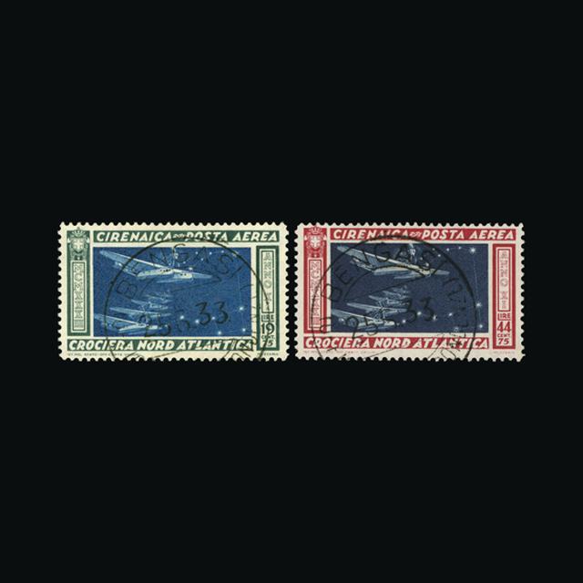 Lot 17568 - Italy - Colonies - Cyrenaica 1933 - UPA UPA Auction UPA 94 Lot 17568 - Italy - Colonies - Cyrenaica 1933 - UPA UPA Auction UPA 94