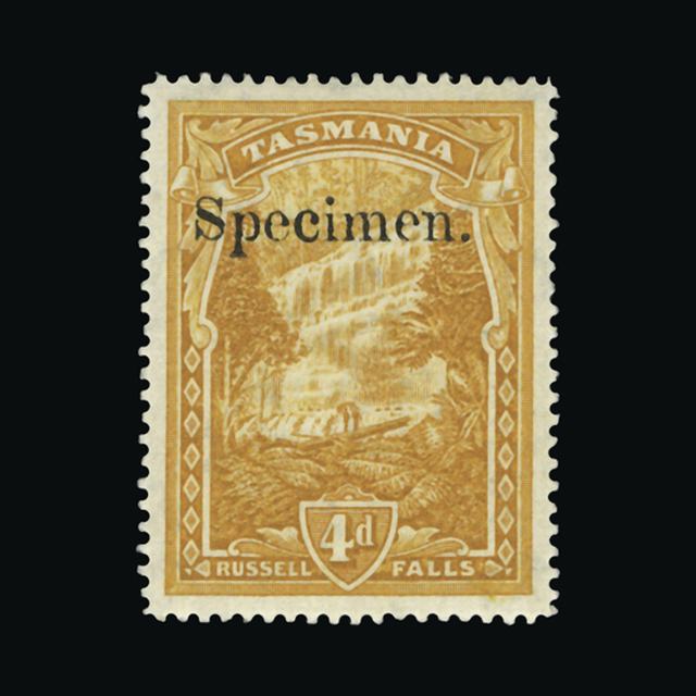 Lot 1757 - Australia - States - Tasmania 1899 - UPA UPA Auction UPA 94 Lot 1757 - Australia - States - Tasmania 1899 - UPA UPA Auction UPA 94
