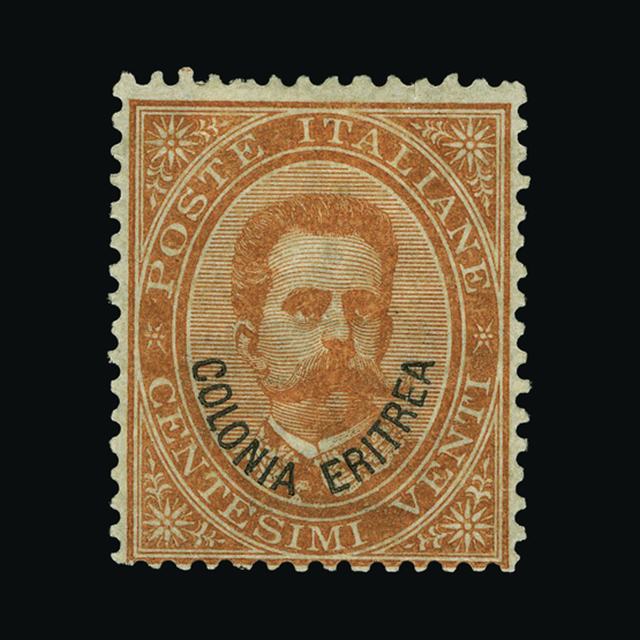 Lot 17581 - Italy - Colonies - Eritrea 1893 - UPA UPA Auction UPA 94 Lot 17581 - Italy - Colonies - Eritrea 1893 - UPA UPA Auction UPA 94