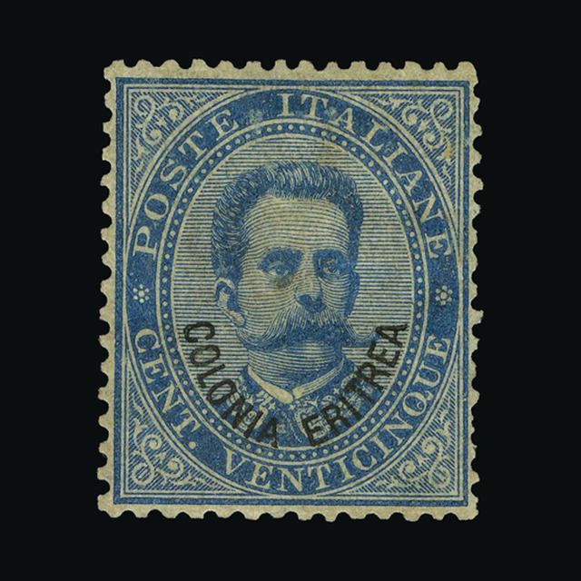Lot 17582 - Italy - Colonies - Eritrea 1893 - UPA UPA Auction UPA 94 Lot 17582 - Italy - Colonies - Eritrea 1893 - UPA UPA Auction UPA 94