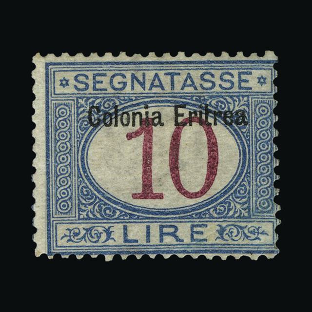 Lot 17592 - Italy - Colonies - Eritrea 1903 - UPA UPA Auction UPA 94 Lot 17592 - Italy - Colonies - Eritrea 1903 - UPA UPA Auction UPA 94
