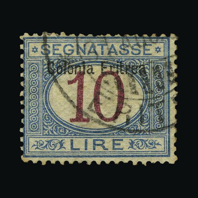 Lot 17593 - Italy - Colonies - Eritrea 1903 - UPA UPA Auction UPA 94 Lot 17593 - Italy - Colonies - Eritrea 1903 - UPA UPA Auction UPA 94