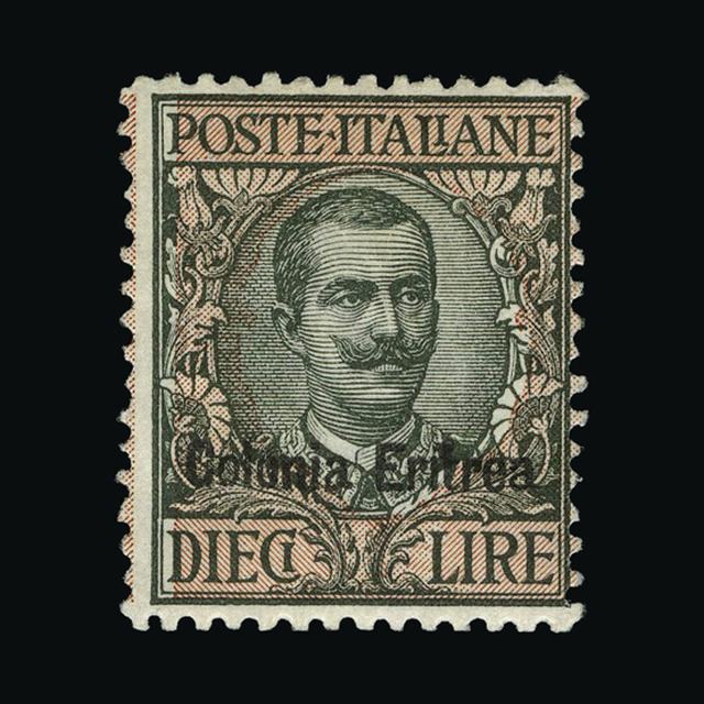 Lot 17600 - Italy - Colonies - Eritrea 1916-21 - UPA UPA Auction UPA 94 Lot 17600 - Italy - Colonies - Eritrea 1916-21 - UPA UPA Auction UPA 94
