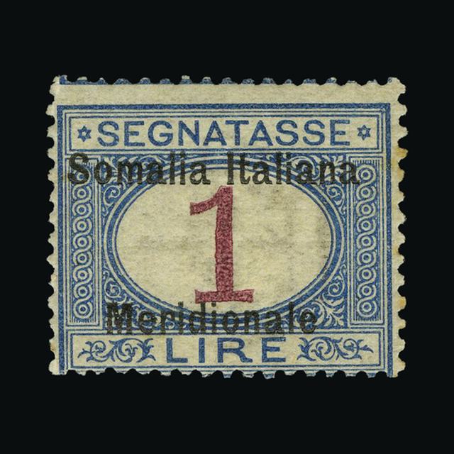 Lot 17660 - Italy - Colonies - Somalia 1906 - UPA UPA Auction UPA 94 Lot 17660 - Italy - Colonies - Somalia 1906 - UPA UPA Auction UPA 94